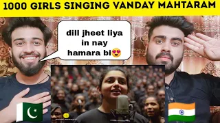 Vande Mahtaram 1000 All-Girl Choir pay tribute to A.R. Rahman Reaction By|Pakistani Bros Reactions|