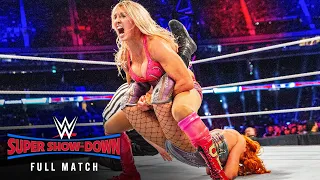 FULL MATCH - Lynch vs. Flair — SmackDown Women's Title Match: WWE Super Show-Down 2018