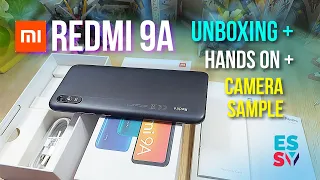 Xiaomi Redmi 9A Unboxing / Hands On / Camera Sample