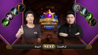 XiaoT vs GivePLZ | Top 8 | Hearthstone Masters Tour Undercity