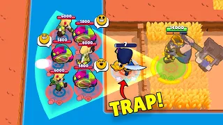 SKILL TEAM TRAP vs NOOB TEAMER !| Brawl Stars 2024 Funny Moments & Fails & Highlights #1233