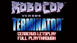 RoboCop Versus The Terminator Full Playthrough (Mega Drive/Genesis)