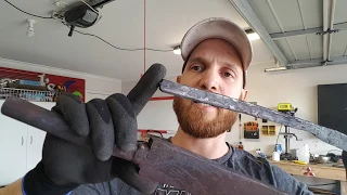 Damascus Chef Knife With A Twist   Part 1