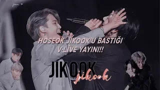 hoseok v-live yayında jikook'u mu basıyor? jikook analysis 🍒| TR