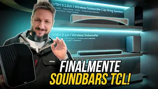 SOM DE CINEMA! Novas SOUNDBARS da TCL com DOLBY ATMOS | CES 2024