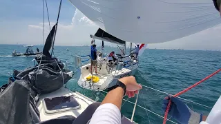 Sailing crash 😲