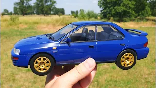 Subaru Impreza WRX McRae Series 1995  Blue Ixo 1/18 - Diecast Auto Models