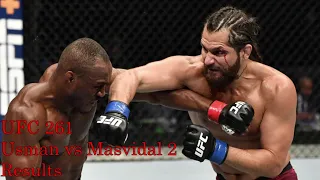 UFC 261 : Usman vs. Masvidal 2 Results