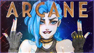 Arcane Jinx ART (League of Legends Speed Art) Netflix Skin