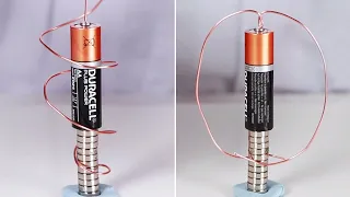 How to make a Homopolar motor #shorts #experiments #diy #science