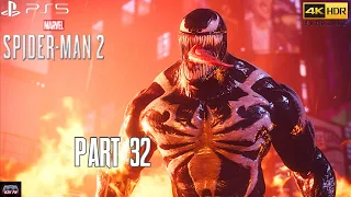 SPIDER-MAN 2 (PS5) [4K 60FPS HDR] NO-DAMAGE (100% SPECTACULAR) PLAYTHROUGH PART 32 (DON'T BE SCARED)