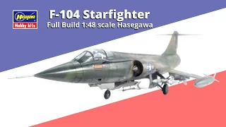 F 104C Starfighter U.S.A.F 1:48 Scale by Hasegawa