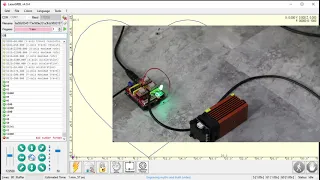 GRBL Shield video 7   hooking up your laser and configuring your registers