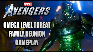 Marvel's Avengers -Family Reunion, Omega Level Threat FULL Gameplay (PS4) (Subtitles, NO Commentary)