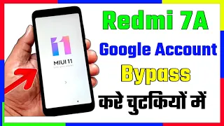 Redmi 7A Frp Bypass | Redmi 7A Google Account Bypass 2022 |Redmi 7a frp bypass miui 11|@MobileTeam