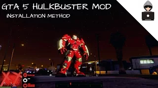 TUTORIAL|HOW TO INSTALL GTA 5 HULKBUSTER MOD|NEW METHOD|UrTEchieBro