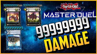 The Most Disgusting OTK In Master Duel【99999999 DAMAGE】