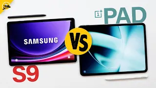 OnePlus Pad vs Samsung Galaxy Tab S9 - SAVE YOUR MONEY?