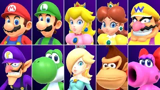 Mario Party Superstars - All Characters