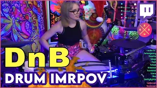 DnB - Back & Forth | Drumming improv | SunfyreTV