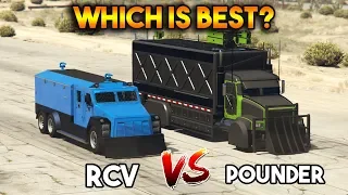 GTA 5 ONLINE : POUNDER CUSTOM VS RCV (WHICH IS BEST?)