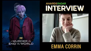 Emma Corrin Discusses Creating A Character From Scratch for 'A Murder at the End of the World'