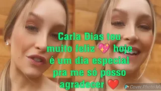 Carla Dias:tou muito feliz só posso agradecer a todos vocês que não soltar o minhas mão🥰