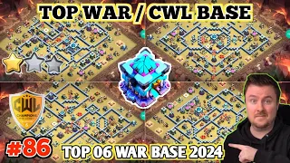 NEVER 3 STAR Town Hall 13 Trophy/War Base With Link 2024 | Cwl Th13 Base Anti 2 Star CF Gaming #86