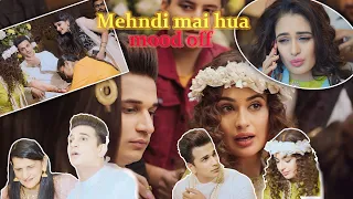 Privika ki shadi  /Mehndi mai hua mood off | princenarula & yuvika chaudhary