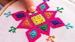 #Hand_Embroidery | Balochi Chadar Hand Embroidery Design | Embroidery Handwork
