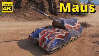 World of Tanks 9 Kills 11,4k damage Maus | 4K Video | - My battle My rules