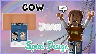 Patched COW Jeans Speed DESIGN - Roblox