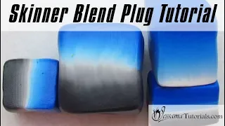 Getting Started with Polymer Clay: Skinner Blend Plug Tutorial