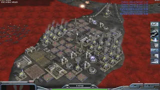 USA Laser - Command & Conquer Generals Zero Hour - 1 vs 7 HARD Gameplay