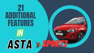 HYUNDAI ASTA - 21 ADDITIONAL FEATURES COMPARED TO HYUNDAI SPORTZ VARIANT - march 2023