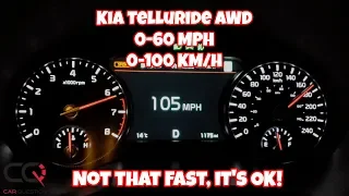 Kia Telluride Acceleration test | 0-60 Mph / 0-100 Km/h