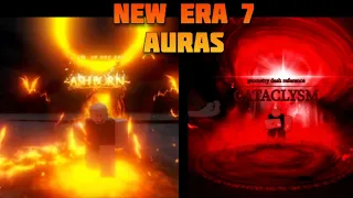 ERA 7 WHITELISTED AURAS | Sol's RNG