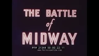 JOHN FORD'S BATTLE OF MIDWAY 1942 WWII U.S. NAVY FILM  *RESTORED VERSION* 21344