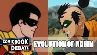 Evolution of All Robins in Cartoons in 35 Minutes (2018)