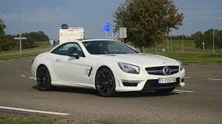 2013 Mercedes-Benz SL63 AMG HARD Revving & Accelerations! (1080p Full HD)