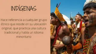 Tradiciones de los indígenas