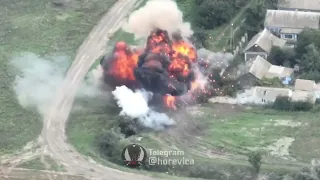 Уничтожение танка T90 рф военными ВСУ Харьковское направление Destruction of the T90 tank