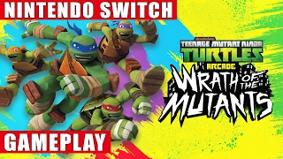 Teenage Mutant Ninja Turtles Arcade: Wrath of the Mutants Nintendo Switch Gameplay