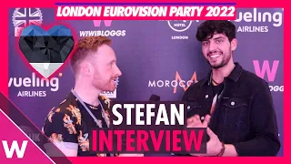 Stefan - "Hope" (Estonia 2022) INTERVIEW @ London Eurovision Party 2022