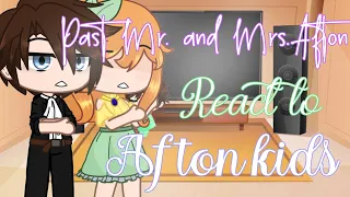 Past Mr. and Mrs.Afton react to their future kids||Credits in the desc.||Ṩteℓℓⱥr - CØsϻØs