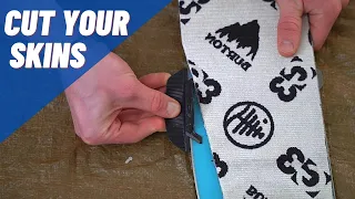 How to Cut Skins for a Splitboard