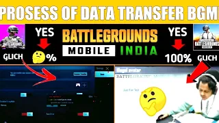 pubg kr data transfer 🤔 | prosess of data transfer in BGMI | battelgraund mobile India data transfer