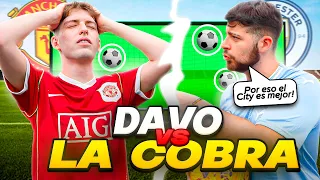 DAVOO XENEIZE vs. LA COBRA - RETOS DE FUTBOL (PRECISION, PUNTERIA Y POTENCIA)