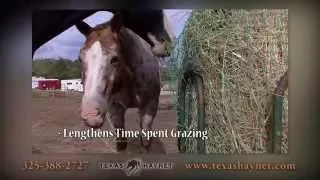 Texas Haynet - Benefits of our Round Bale Hay Net