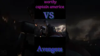 Worthy Captain America VS New Avengers #shorts